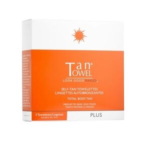 (5) Self Tan Towelettes , Total Body tan (PLUS)